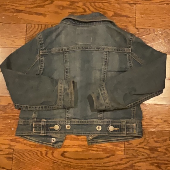 Old Navy little girls denim jacket - Picture 2 of 2